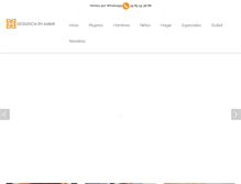 Tablet Screenshot of excelambar.com
